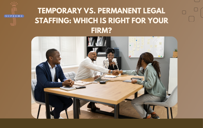 Temporary vs. permanent legal staffing